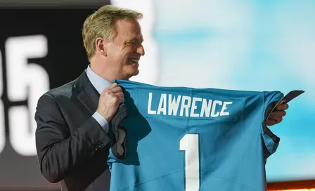 Jacksonville reclutó a Trevor Lawrence, QB de Clemson, como primera selección del Draft