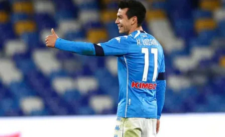 Chucky Lozano apunta a la titularidad con Napoli para el duelo contra Cagliari