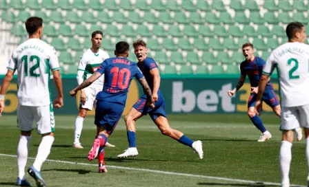 Héctor Herrera: Sin HH, Atlético de Madrid se aferra al liderato tras vencer al Elche