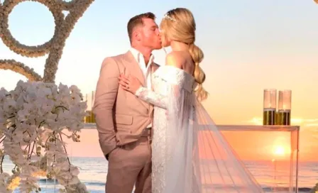 Canelo Álvarez se casó con Fernanda Gómez en espectacular boda