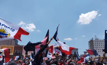 Liga Premier: Afición de Irapuato celebró en las calles ascenso a Liga de Expansión