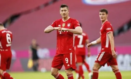 Robert Lewandowski, por el récord de máximo anotador en una temporada de Bundesliga