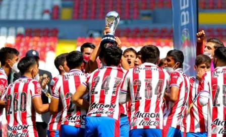 Chivas Sub 17: Se coronaron tras venir de atrás y derrotar al Atlas