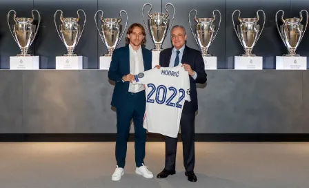 Real Madrid: Luka Modric renovó contrato con el club hasta 2022