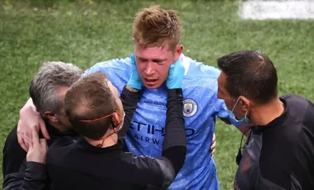 Manchester City vs Chelsea: Kevin De Bruyne abandonó el partido con un ojo morado