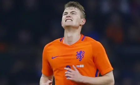 Euro 2020: Matthijs de Ligt, duda para el estreno de Países Bajos ante Ucrania