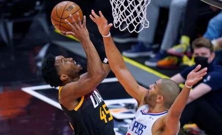 NBA: Jazz derrotó a los Clippers con una brillante actuación de Donovan Mitchell