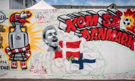 Christian Eriksen: Aficionados realizan emotivos murales en apoyo al danés