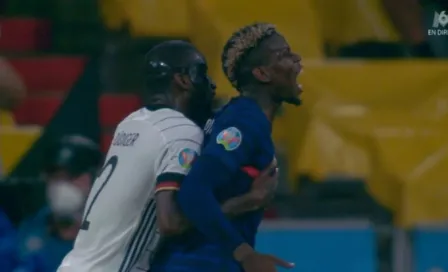 Video: Rudiger intentó morder a Pogba 'a lo Luis Suárez' en el Francia vs Alemania