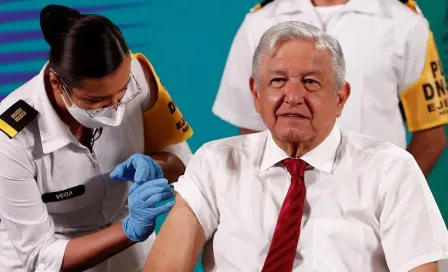 AMLO: Presidente recibió segunda dosis de vacuna anticovid de AstraZeneca