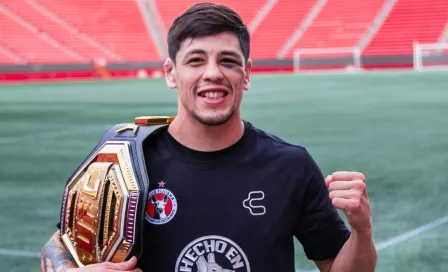 Xolos: Presumió visita de Brandon Moreno, Campeón de la UFC