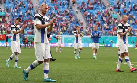 Eurocopa 2020: Finlandia mostró camisetas de apoyo a Christian Eriksen