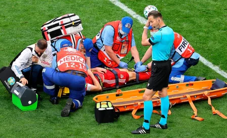 Eurocopa: Mario Fernandes dio nuevo susto tras sufrir impactante caída ante Finlandia