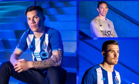 Tecatito Corona: Marchesín, Uribe y Pepe presentaron nuevo uniforme del Porto