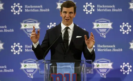 NFL: Eli Manning, nuevo gerente comercial de New York Giants