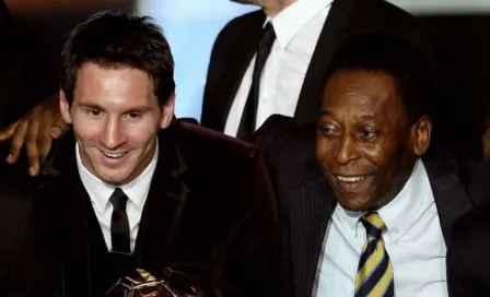 Pelé felicitó a Messi: 'Sigue haciendo sonreír al mundo del futbol'