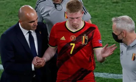 Eurocopa: De Bruyne salió de cambio en el Bélgica vs Portugal por posible lesión