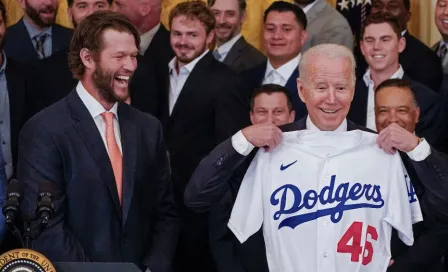 Dodgers: Visitó la Casa Blanca por el título obtenido en 2020