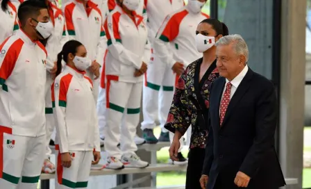 AMLO: Abanderó a delegación mexicana que participará en Juegos Olímpicos de Tokio 2020