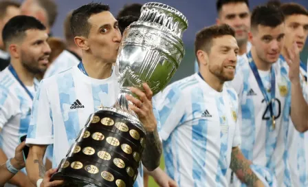 Ángel Di María se tatuó la Copa América tras ganar el título con Argentina