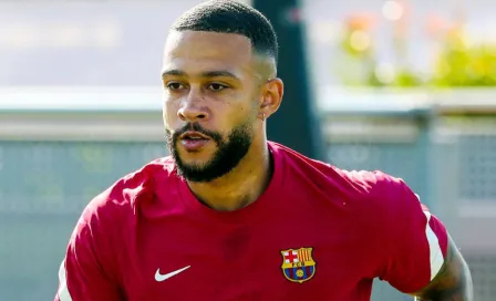 Barcelona: Memphis Depay realizó su primer entrenamiento como blaugrana