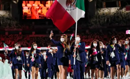 Tokio 2020: Delegación mexicana cantó el Cielito Lindo en inauguración de JJOO