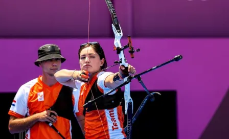 Gabriela Schloesser, la méxico-holandesa que ganó plata en tiro con arco mixto en Tokio 2020