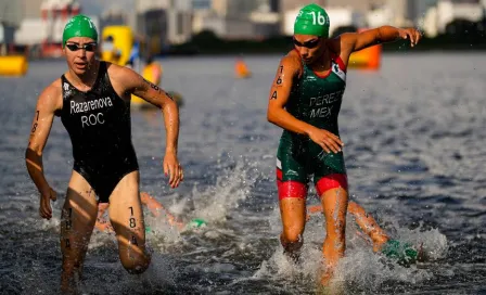 Tokio 2020: México finalizó en el decimosexto lugar en triatlón por relevos mixto