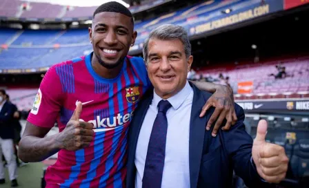 Emerson Royal en su presentación con Barcelona: 'Pelearé por mi puesto'