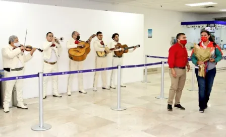 Tokio 2020: Alejandra Valencia fue recibida con mariachi en su natal Sonora