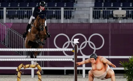 Tokio 2020: Jinetes señalaron que estatua de sumo asustó a sus caballos