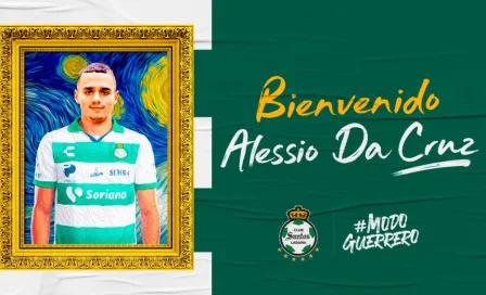 Santos: Holandés Alessio Da Cruz, nuevo delantero lagunero