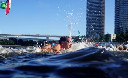 Tokio 2020: Daniel Delgadillo quedó entre los primeros 20 lugares de natación en agua abierta