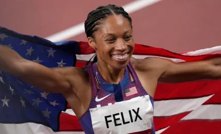 Allyson Felix superó a Carl Lewis como máxima medallista estadounidense en atletismo