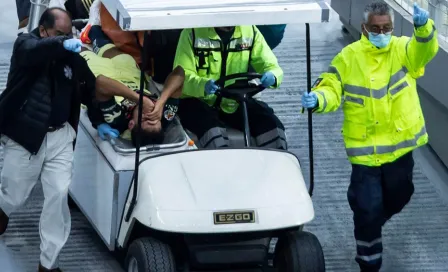 América: Santiago Naveda sufrió aparatosa lesión en el tobillo; será baja 4 meses