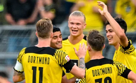 Erling Haaland, protagonista en escandalosa goleada del Dortmund al Eintracht