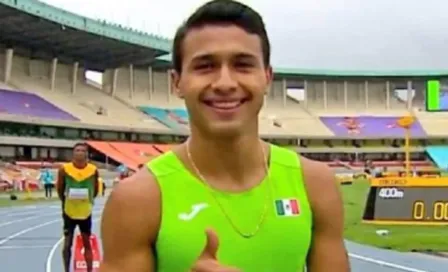 Luis Avilés, medalla de plata de los 400m del Campeonato Mundial de Atletismo Sub-20