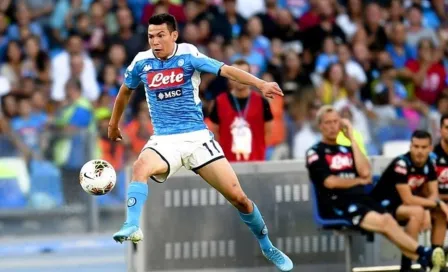 Chucky Lozano, convocado con el Napoli para el arranque del certamen