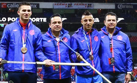 Cruz Azul: Medallistas Olímpicos celestes, homenajeados previo a juego ante Pachuca