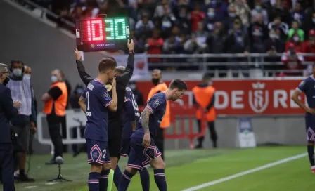 Ander Herrera bromeó con el debut de Messi en el PSG