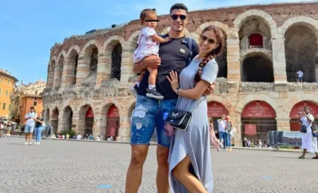 Raúl Jiménez vacacionó en Italia con su familia durante Fecha FIFA