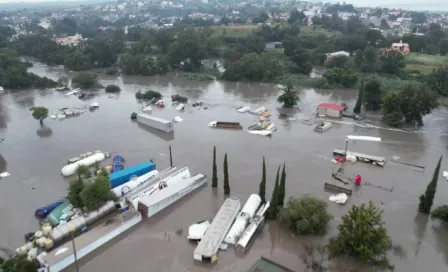 Cruz Azul: Cooperativa instaló centros de acopio y refugios ante inundaciones en Hidalgo