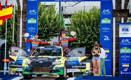 Benito Guerra: Piloto mexicano finalizó octavo en el Rally de Azores