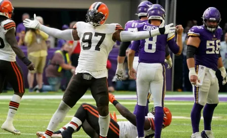 NFL: Myles Garrett y los Browns brillaron a la defensiva y vencieron a Vikings