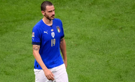 Nations League: Bonucci ofreció disculpas tras su expulsión ante España 