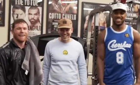 Residente se reunió con Canelo Álvarez y Anthony Joshua en San Diego