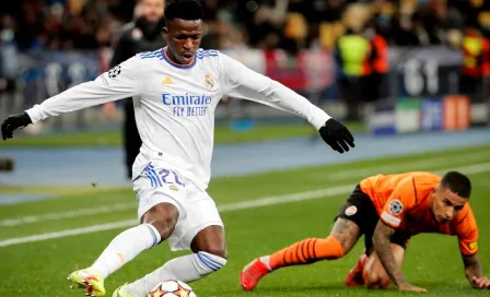 Champions League: Real Madrid goleó al Shakhtar con doblete de Vinicius Júnior