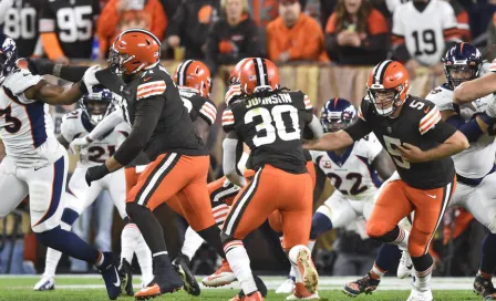 NFL: Case Keenum y D'Ernest Johnson comandaron victoria de Cleveland sobre Denver