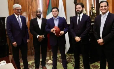 Samuel García anunció llegada de la NFL a Nuevo León tras construcción de estadio