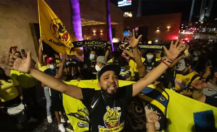  América: Aficionados llevaron serenata previo a la Final de Concachampions